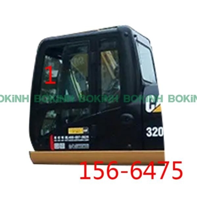 320D2 애벌레 택시 글라스 156-6475 왼쪽 비스듬한 입장 NO.1