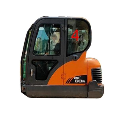 DX60-9 DX70 두산 유리  좌측 문 후방 위치 NO.4