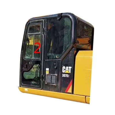 E307E CAT307E 굴삭기 도어 윈도우 대체 애벌레는 사이드 직진 위치 NO.2를 남겼습니다