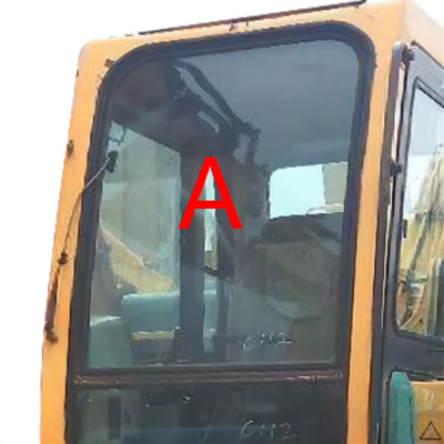 R225-7LC R140-7LC 현대 전면 유리 Front Up는 방풍을 배치합니다
