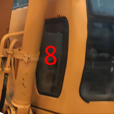 R130W-5 R200W-5 굴삭기 창 유리 오른쪽 아래쪽 NO.8