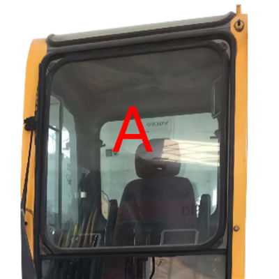 EW55C EC55C 볼보 윈드쉴드 글래스 템퍼링된 바람막이 Front Up는 A를 배치합니다