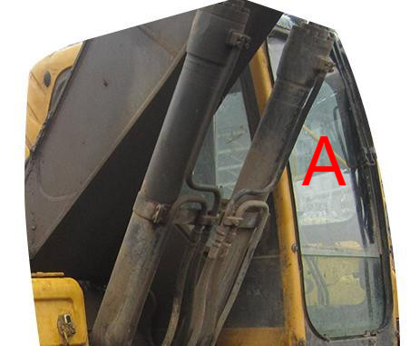 EC210B EC360B 볼보 윈드쉴드 글래스 건설 기계 캐빈 Front Up