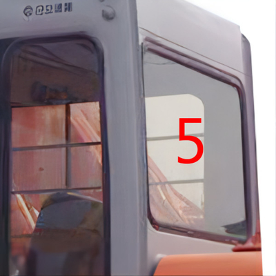 750 밀리미터 굴삭기 도어 윈도우 대체 후면 NO.5 OEM