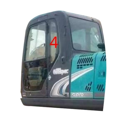 SK-8 SK-6 SK230-6 좌측 문 리어 윈드쉴드 글래스는 부드러워졌습니다